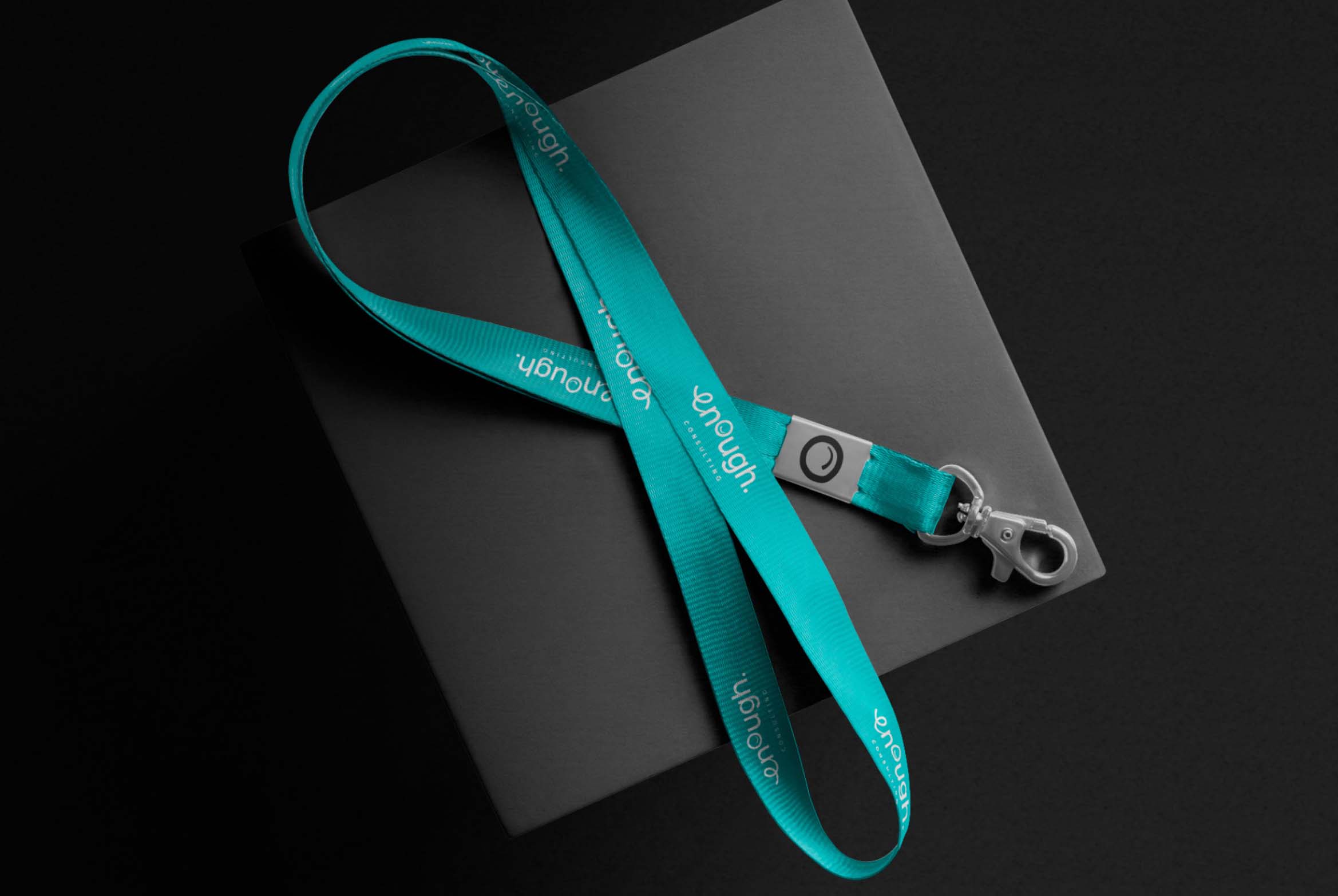 Schlüsselanhänger mit Logo Mockup