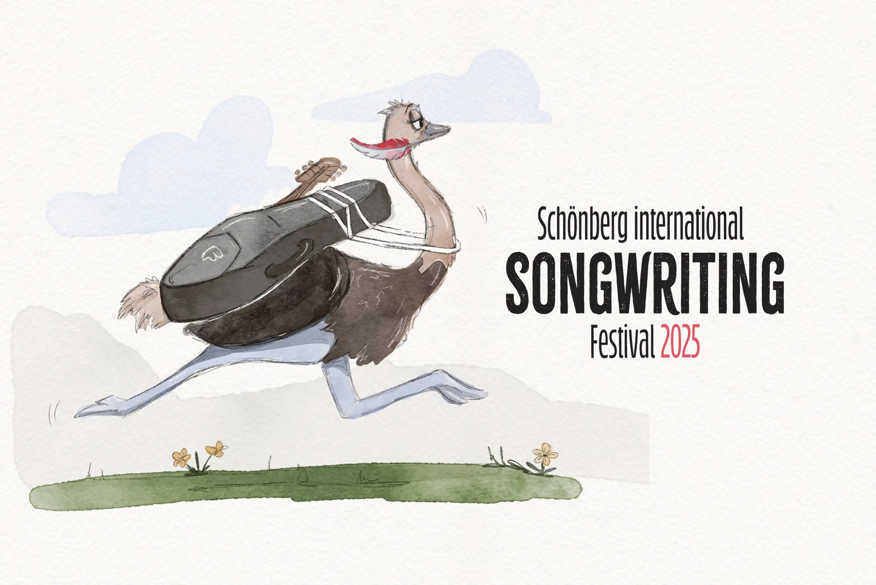 Zwei aufgelegte Programmflyer - hinten und vorne