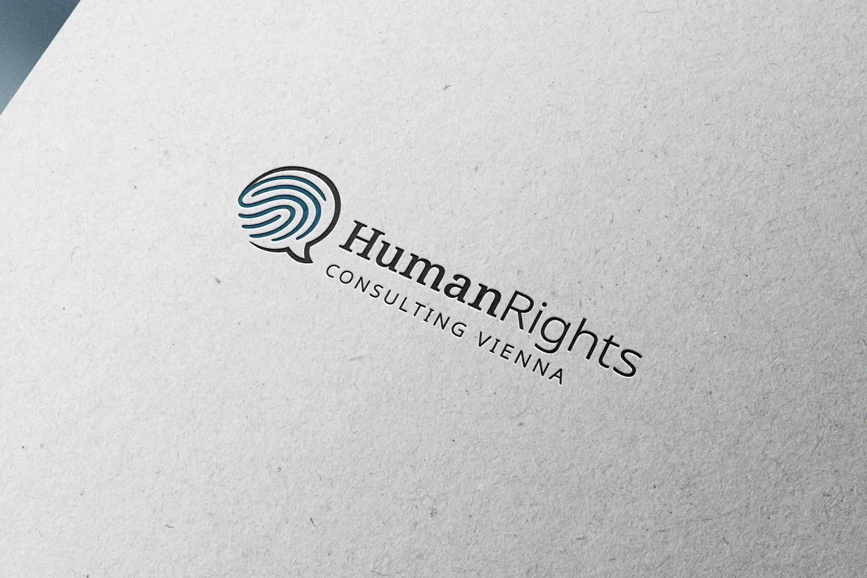 Logo Mockup Human Rights Consulting Vienna